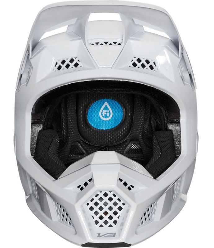 Мотошолом Fox V3 Solids Helmet White