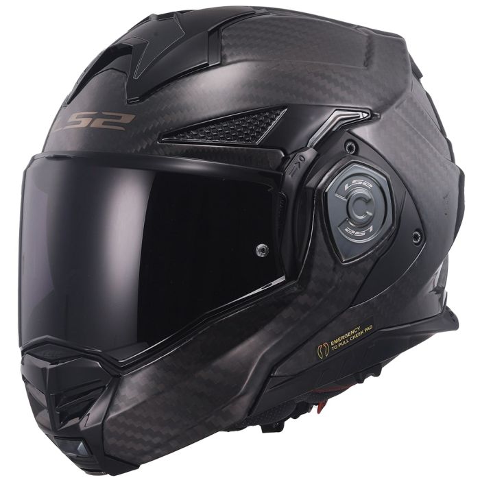 Мотошолом LS2 FF901 Advant X C Solid Carbon