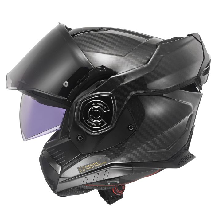 Мотошолом LS2 FF901 Advant X C Solid Carbon