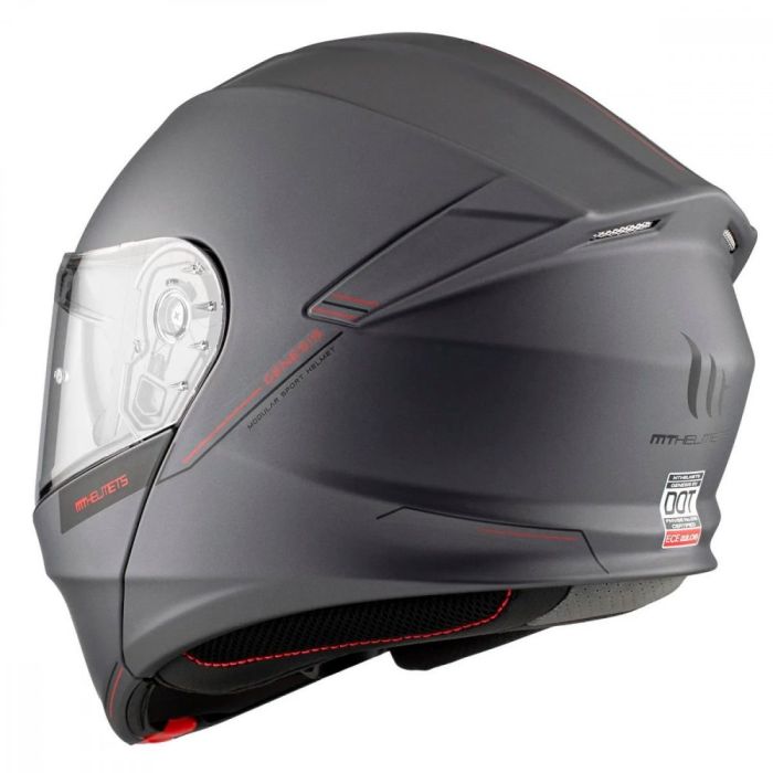 Мотошолом MT Genesis SV A2 Matt Titanium