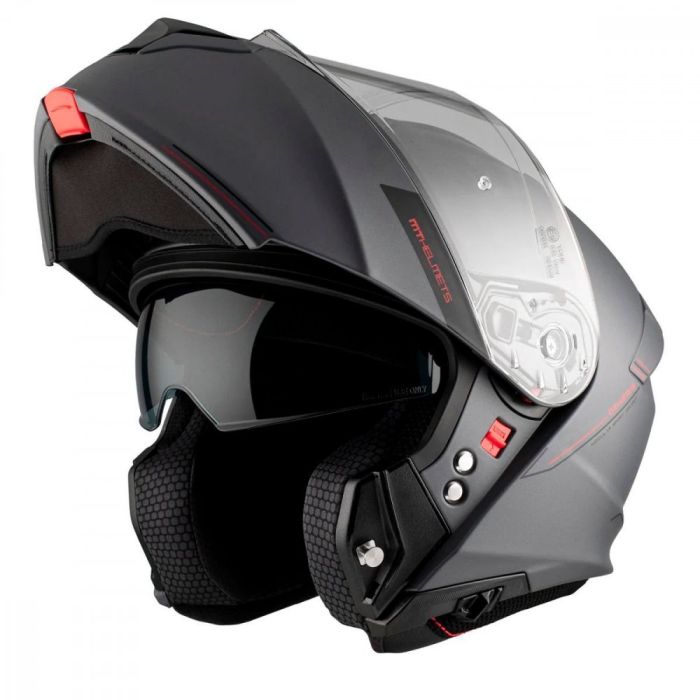 Мотошолом MT Genesis SV A2 Matt Titanium