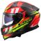 Мотошолом LS2 FF811 Vector 2 C Tantic Red Hi-Vis Yellow