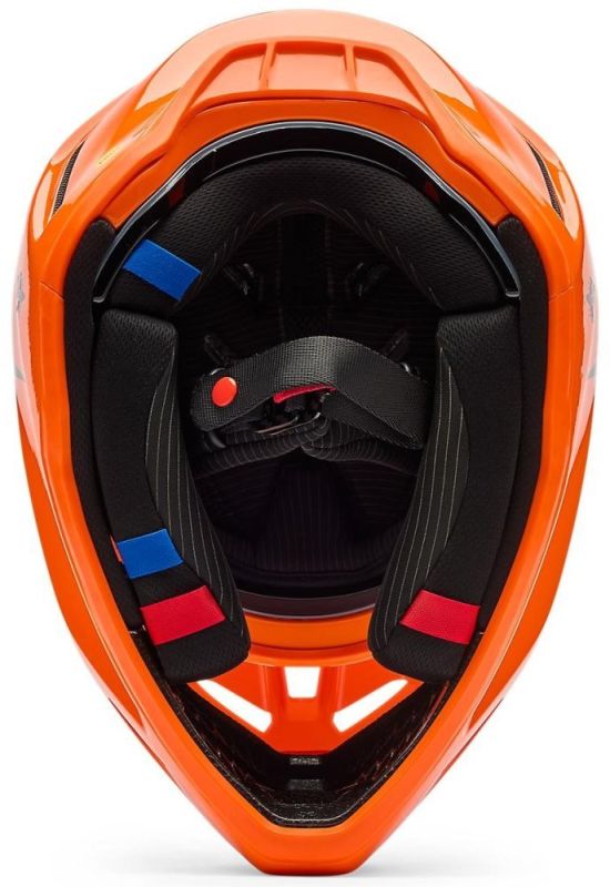 Шолом Fox V3 Rs Helmet - Fracture Flo Orange