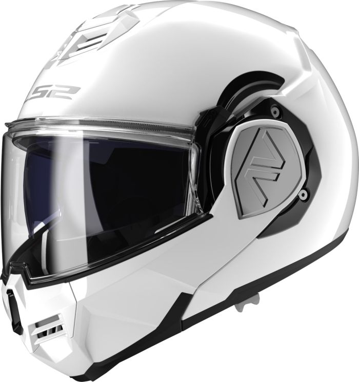Мотошолом LS2 FF906 Advant Solid Gloss White