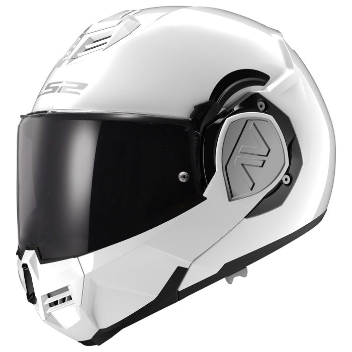 Мотошолом LS2 FF906 Advant Solid Gloss White