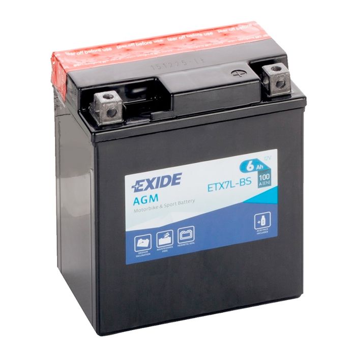 Акамулятор Exide ETX7L-BS / YTX7L-BS