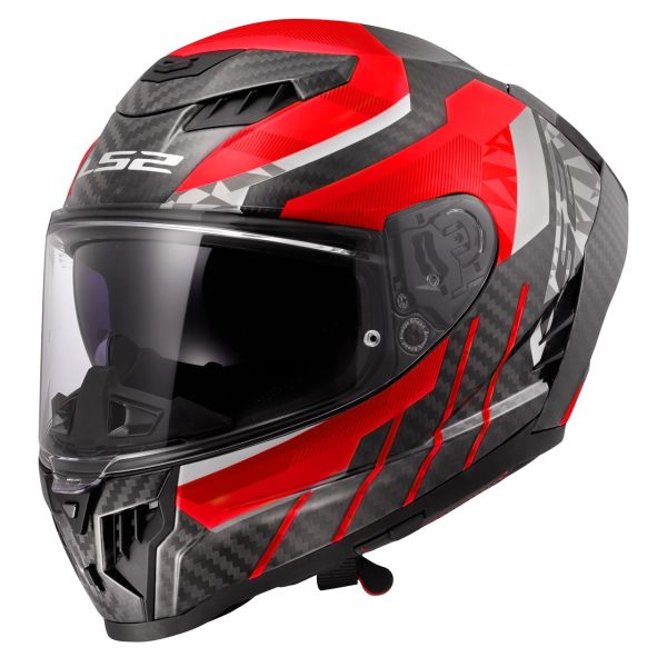 Мотошолом LS2 FF807 Dragon Trax Red