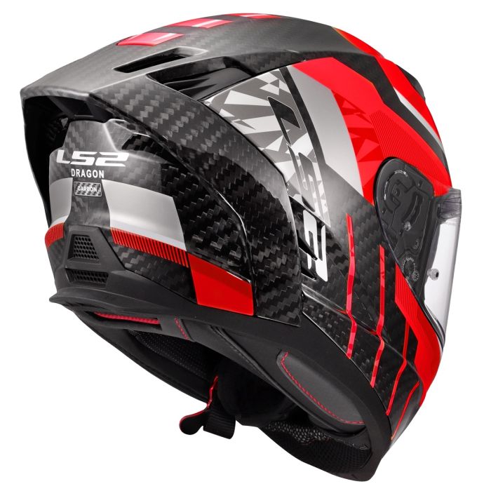 Мотошолом LS2 FF807 Dragon Trax Red