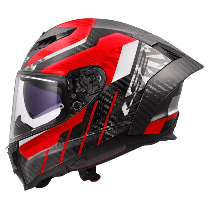 Мотошолом LS2 FF807 Dragon Trax Red