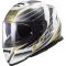 Мотошолом LS2 FF800 Storm Nerve White Antique Gold