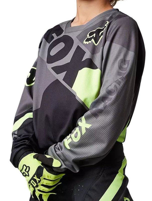 Дитяча Джерсі Fox Yth 180 Xpozr Jersey Pewter