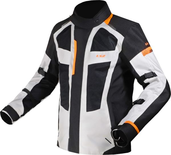 Куртка LS2 Scout Man Jacket Black Grey Orange