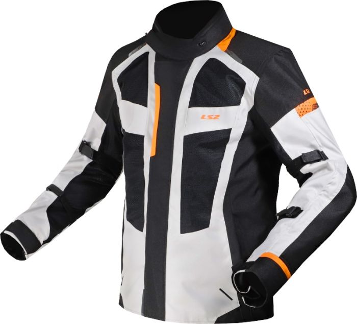 Куртка LS2 Scout Man Jacket Black Grey Orange