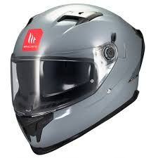 Мотошолом MT BRAKER SV Solid Gloss Grey A12
