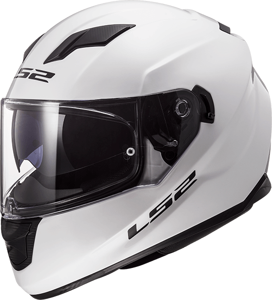 Мотошолом LS2 FF320 Stream Evo Gloss White
