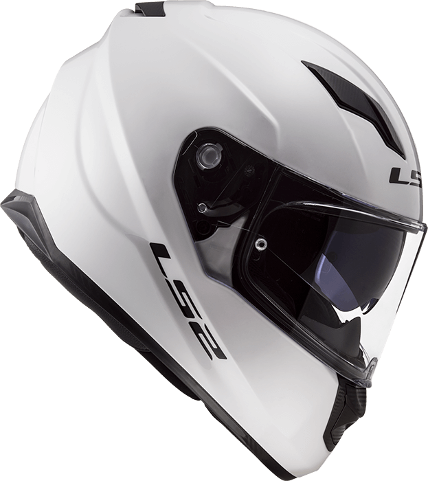 Мотошолом LS2 FF320 Stream Evo Gloss White