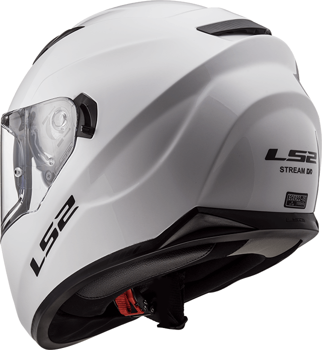 Мотошолом LS2 FF320 Stream Evo Gloss White