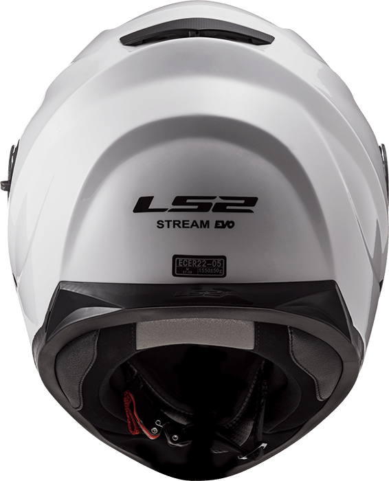 Мотошолом LS2 FF320 Stream Evo Gloss White