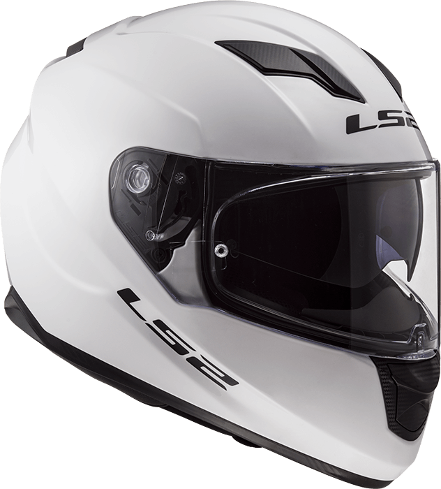 Мотошолом LS2 FF320 Stream Evo Gloss White