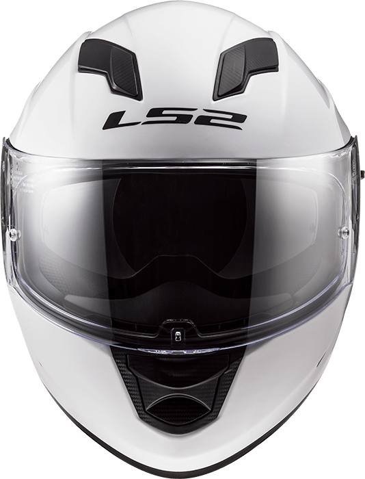 Мотошолом LS2 FF320 Stream Evo Gloss White