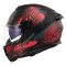 Мотошолом LS2 FF808 Stream 2 Jungle Matt Black Pink Blue