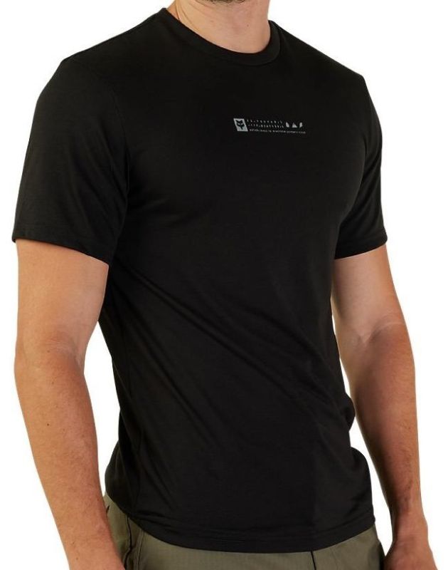 Футболка Fox Base Over Tech Tee Black