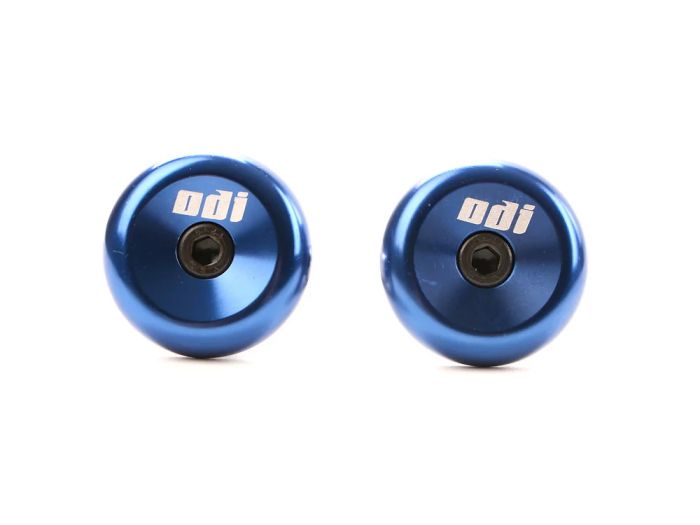 Баренди ODI Aluminum End Plugs w/Lasered Logo SILVER