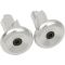 Баренди ODI Aluminum End Plugs w/Lasered Logo SILVER