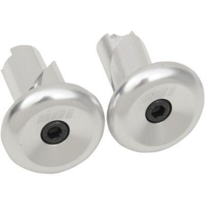 Баренди ODI Aluminum End Plugs w/Lasered Logo SILVER