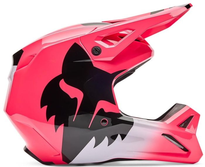 Шолом Fox Yth V1 Helmet - Shield Pink