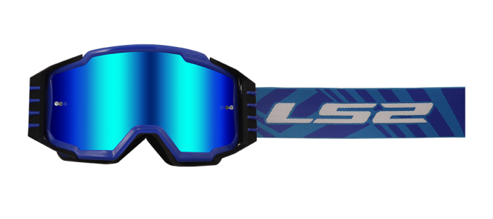 Окуляри LS2 Charger Pro Goggle Blue with Iridium Visor