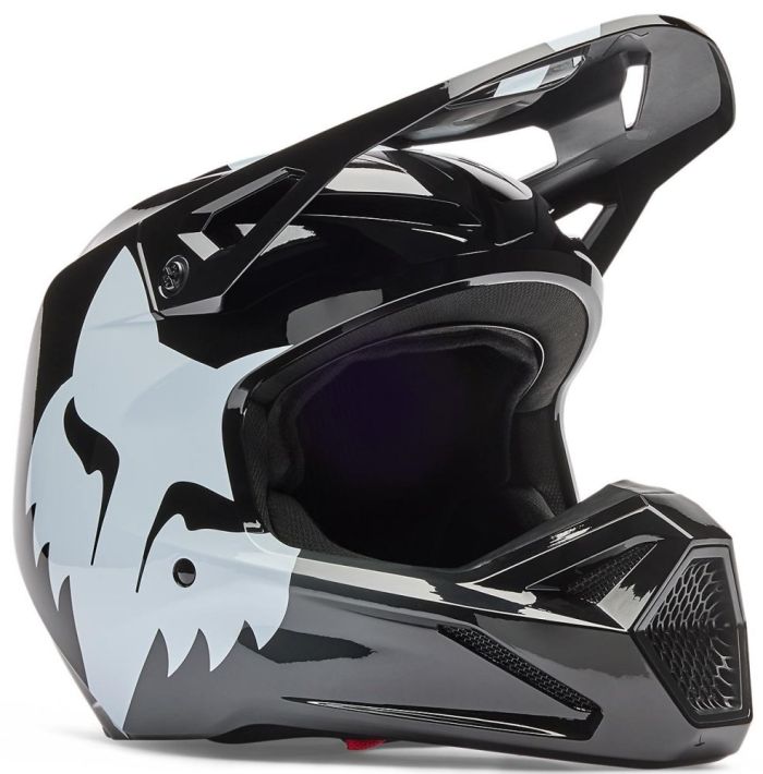 Шолом Fox V1 Helmet - Shield Black