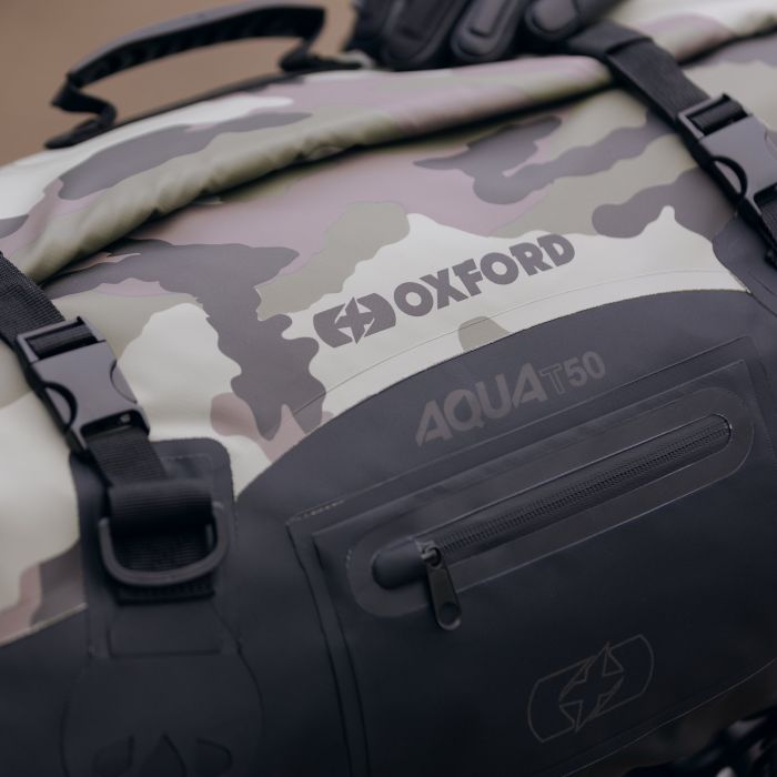 Мото сумка Oxford Aqua T-50 Roll Bag- Camouflage/Black