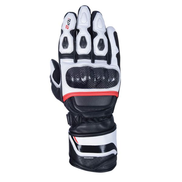Моторукавички Oxford RP-2 2.0 MS Long Sports Glove Black/White/Red