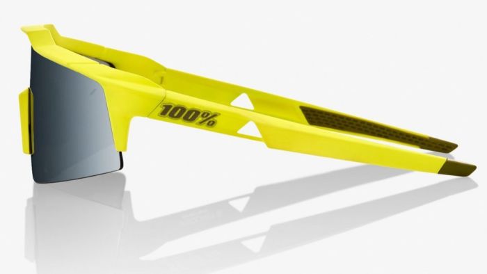 Окуляри Ride 100% Speedcraft Sl - Soft Tact Banana - Black Mirror Lens
