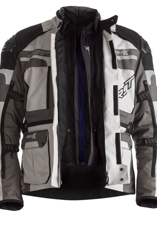Куртка RST Pro Series Adventure-X CE Mens Textile Jacket Grey / Silver