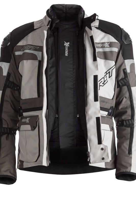 Куртка RST Pro Series Adventure-X CE Mens Textile Jacket Grey / Silver