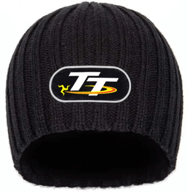 Шапка IOMTT Black Beanie New Design Ribbed