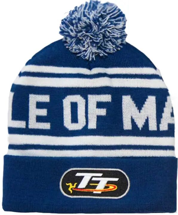 Шапка IOMTT Bobble Hat Blue/White