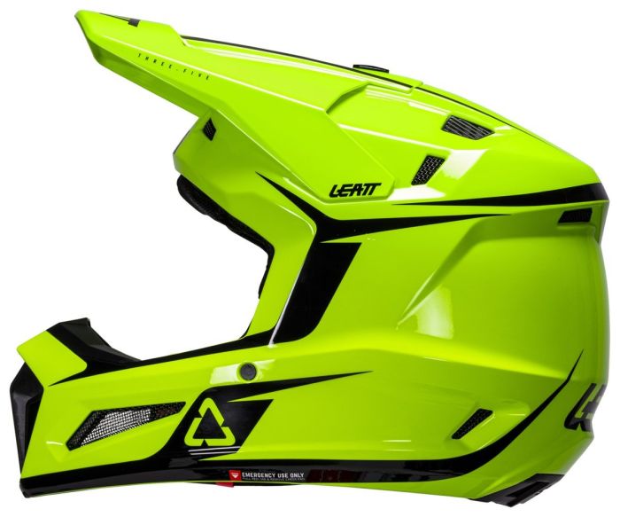 Шолом Leatt Moto 3.5 Jr Helmet + Goggle Neon Yellow