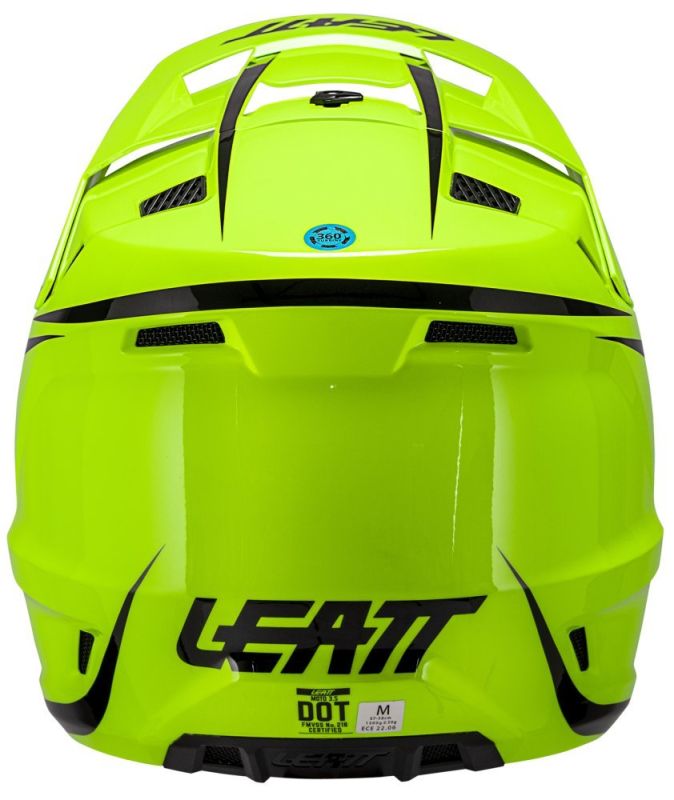 Шолом Leatt Moto 3.5 Jr Helmet + Goggle Neon Yellow