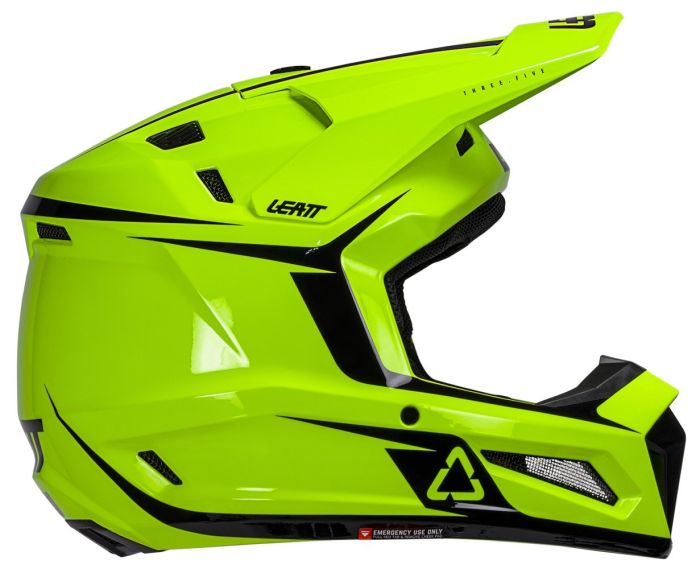 Шолом Leatt Moto 3.5 Jr Helmet + Goggle Neon Yellow