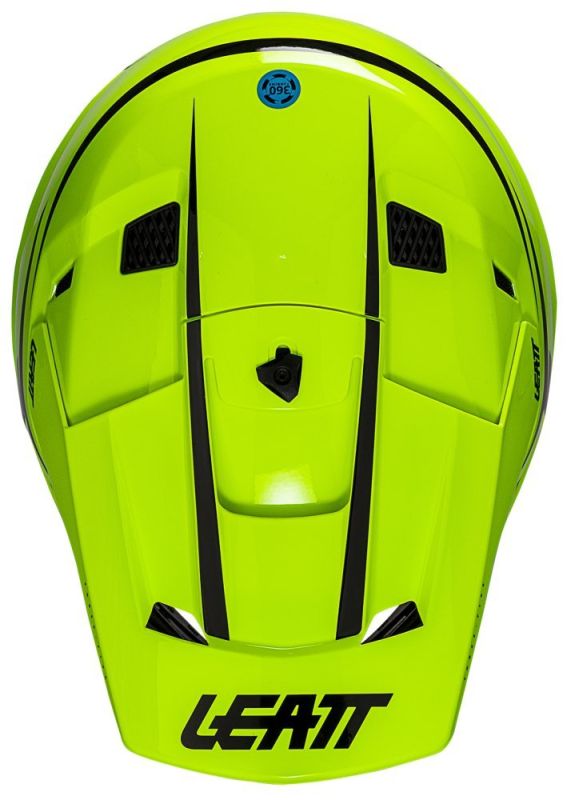 Шолом Leatt Moto 3.5 Jr Helmet + Goggle Neon Yellow