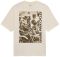 Футболка Fox Oversize Short Sleeve Tee - Circa 74 Off White