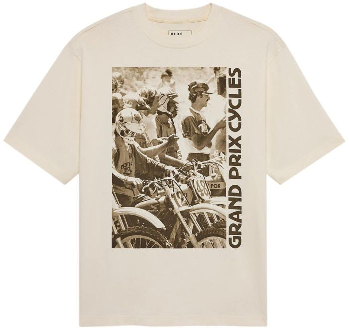 Футболка Fox Oversize Short Sleeve Tee - Circa 74 Off White