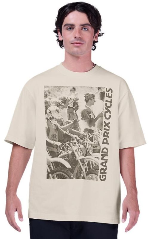 Футболка Fox Oversize Short Sleeve Tee - Circa 74 Off White