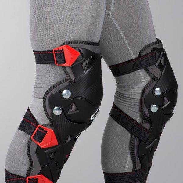 Наколінники Acerbis Impact Evo 3.0 Black/Red