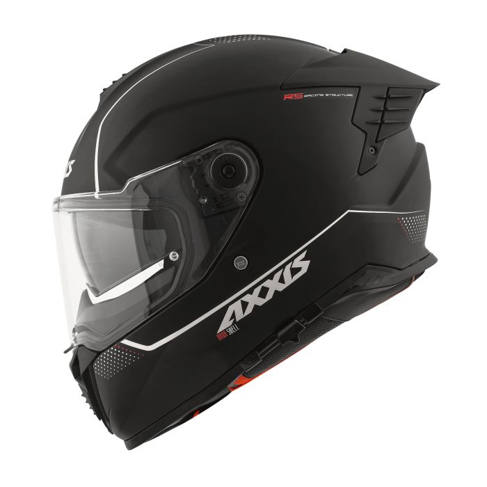 Мотошолом AXXIS HAWK SV Solid A1 Gloss Black