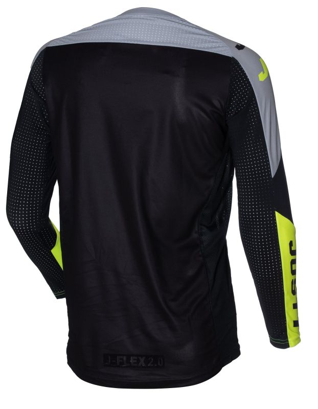 Джерсі Just1 Jersey J-flex 2.0 District Grey Yellow Fluo Black