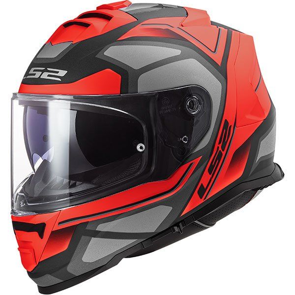 Мотошолом LS2 FF800 Storm Faster Matt Red Titanium